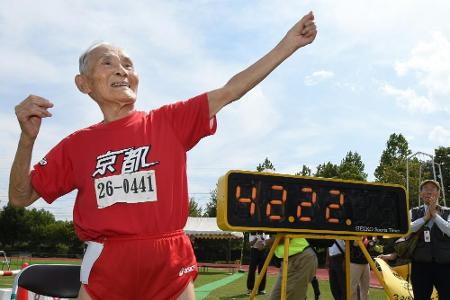 Sprint-Opa Miyazaki im Alter von 108 Jahren verstorben