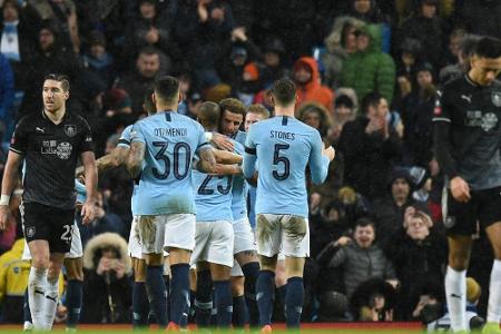 ManCity folgt ManUnited ins FA-Cup-Achtelfinale - Spurs ausgeschieden