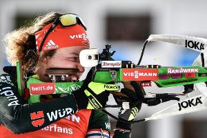 20. Weltcup-Sieg: Dahlmeier gewinnt Massenstart in Antholz