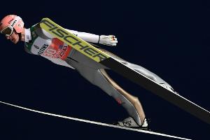 Skispringen: Erfolgserlebnis für Freund im zweitklassigen COC