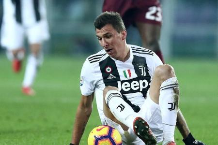 Mandzukic fällt bei Juve mindestens vier Wochen aus Mandzukic fällt bei Juve mindestens vier Wochen aus