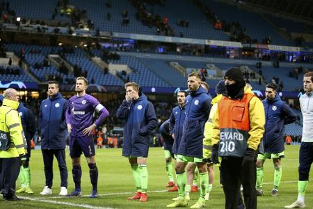 Englische Pressestimmen zum Spiel Manchester City - Schalke 04 (zusammengestellt vom SID) Englische Pressestimmen zum Spiel Manchester City - Schalke 04 (zusammengestellt vom SID)