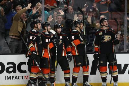NHL: Heimsieg für Holzer und die Ducks