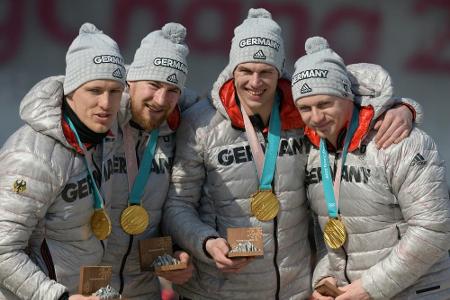 Zweites Doppel-Gold: Friedrich auch Weltmeister im Viererbob