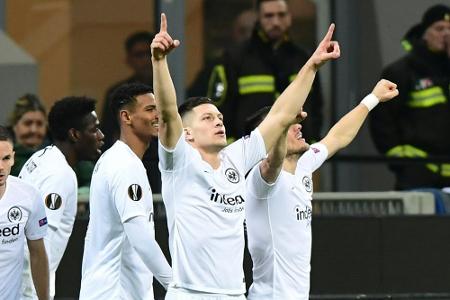 Magische Nacht in Mailand: Eintracht bleibt letzter Bundesligist im Europacup