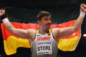 Hallen-EM: Storl gewinnt Silber im Kugelstoßen