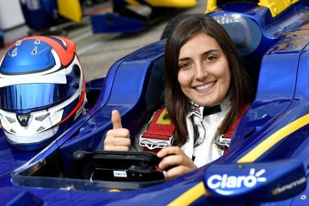 Formel 1: Kolumbianerin Calderon bleibt Testfahrerin bei Alfa Romeo