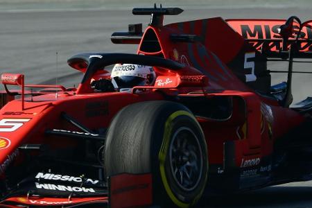 Ferrari macht ernst: Vettel und Leclerc nicht zu schlagen Ferrari macht ernst: Vettel und Leclerc nicht zu schlagen