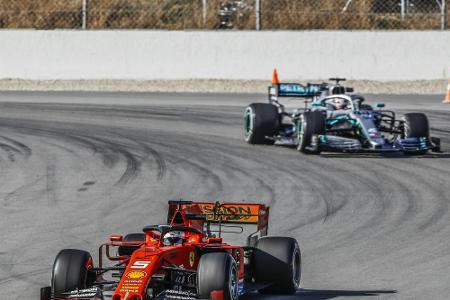 Ende der Testfahrten: Vettel Drei Tausendstel vor Hamilton