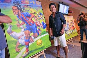 Ronaldinho mit eigener Ausstellung im Maracana gewürdigt