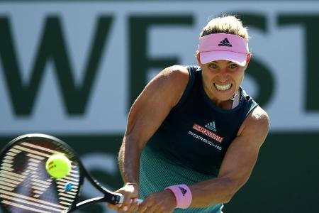 Kerber in Miami in der dritten Runde - jetzt Revanche gegen Andreescu