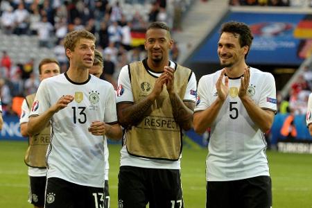 Fans danken Müller, Hummels und Boateng