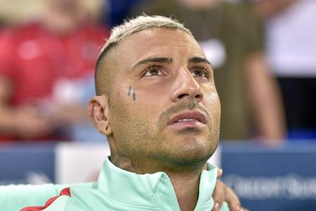 ... Ricardo Quaresmas Tränentattoo fällt zuerst auf.