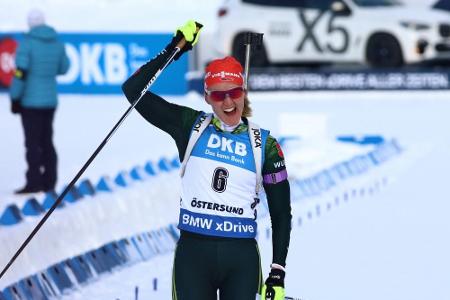 Biathlon-WM: Weltmeister Herrmann und Peiffer führen Staffeln an
