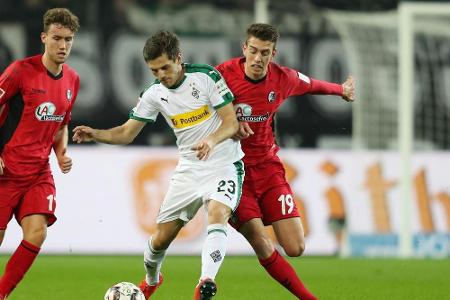 Plea-Tor reicht nicht: Gladbach patzt auch gegen Freiburg