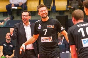 Volleyball: Berlin gewinnt erstes Viertelfinale gegen Düren