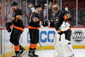 Achter Goalie im Einsatz: Flyers stellen NHL-Rekord auf