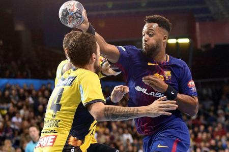 Handball-CL: Löwen unterliegen Barcelona und treffen auf Nantes