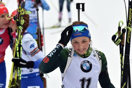 Biathlon: Preuß muss sich nur Kuzmina geschlagen geben