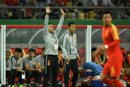 Cannavaro mit verpatztem Debüt als Chinas Nationalcoach Cannavaro mit verpatztem Debüt als Chinas Nationalcoach