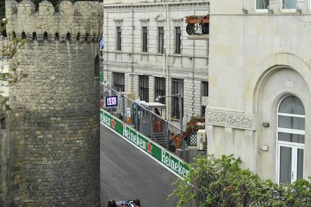Formel 1 bis 2023 in Baku Formel 1 bis 2023 in Baku