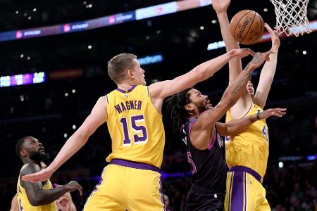Starter Wagner verliert trotz Bestmarke mit den Lakers