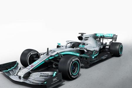 Mercedes stellt neuen Silberpfeil vor: 