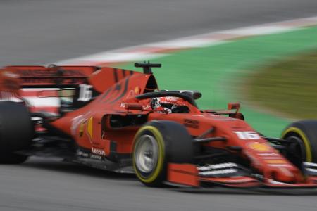 Leclerc fast so schnell wie Vettel: Ferrari dominiert auch am Dienstag Leclerc fast so schnell wie Vettel: Ferrari dominiert auch am Dienstag