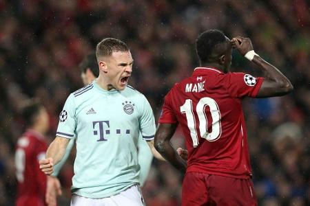 Bayern hält defensiv stand und erarbeitet sich in Liverpool gute Ausgangslage