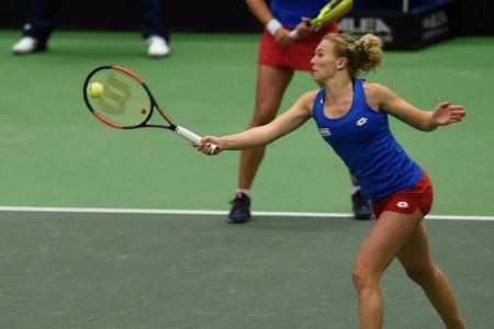 Erstrunden-Aus für Fed-Cup-Titelverteidiger Tschechien