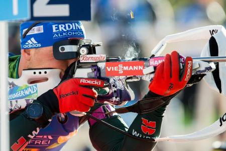 Biathlon: Lesser bei nächster Bö-Show Achter