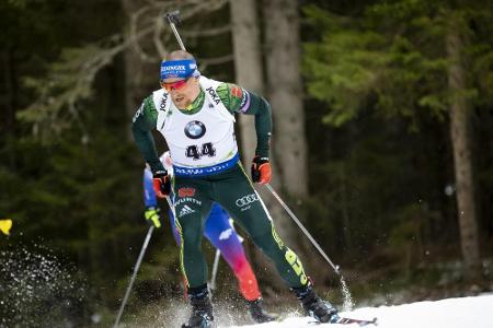 Biathlon: Lesser und Rees verpassen in der Verfolgung das Podest