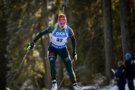 Biathlon: Herrmann gewinnt Verfolgung vor Hildebrand