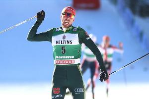 Rydzek deutscher Fahnenträger bei WM in Seefeld