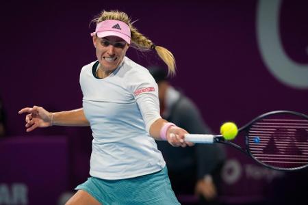 Dubai: Kerber nach Leistungseinbruch ausgeschieden