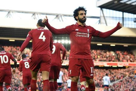 Liverpool zurück an der Tabellenspitze, United bleibt auf Europacup-Kurs
