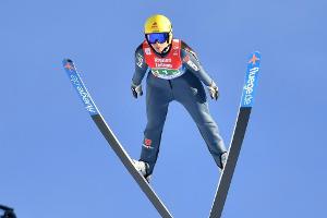Deutsche Skispringerinnen bei WM auf Goldkurs