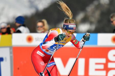 Johaug stürmt in Seefeld zum zweiten WM-Gold - Hennig Elfte Johaug stürmt in Seefeld zum zweiten WM-Gold - Hennig Elfte