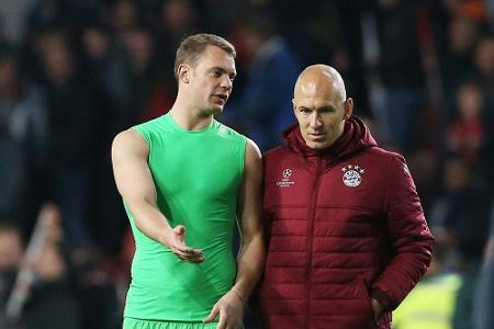 FC Bayern weiter ohne Neuer und Robben