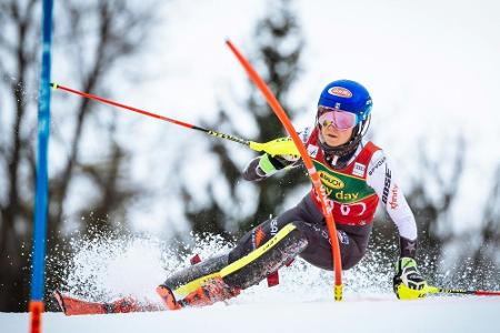 Slalom in Maribor: Shiffrin weit voraus, Geiger Achte