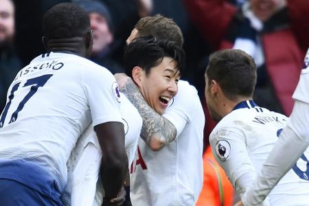 Tottenham dank Son ärgster Verfolger von Spitzenreiter Liverpool