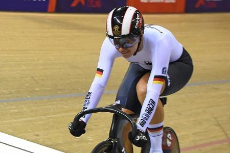 Bahnrad-WM: Bronze für deutsche Teamsprinterinnen