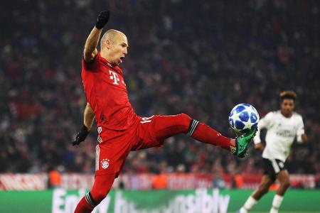 Der Zahn der Zeit nagt deutlich an Arjen Robben. Lediglich vier Mal konnten die Münchner auf den verletzungsanfälligen Niede...