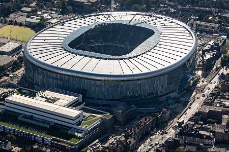 Das Stadion im Norden Londons hat rund 460 Millionen Euro gekostet. Inklusive Umbau und Modernisierung des Umfeld belaufen d...