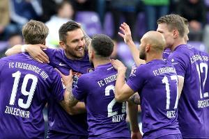 Siegtor in der Nachspielzeit: Aue stoppt Negativserie