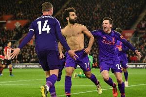 Liverpool trifft spät zum Sieg bei Hasenhüttls Southampton