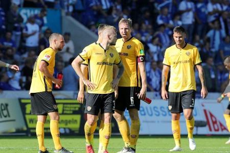 Dynamo Dresden kassiert erste Niederlage unter Fiel