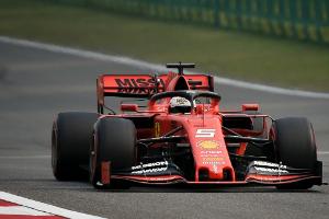 Vettel auch im dritten China-Training hinter Bottas