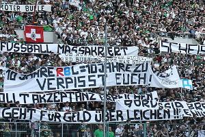 Diffamierende Banner: Polizei Mönchengladbach nimmt Borussia in die Pflicht