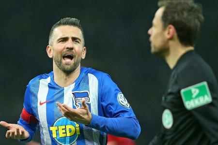 Herthas Ibisevic zieht Berufung gegen Sperre zurück Herthas Ibisevic zieht Berufung gegen Sperre zurück